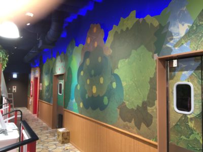 壁面インクジェット出力