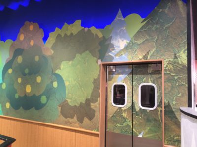 壁面インクジェット出力