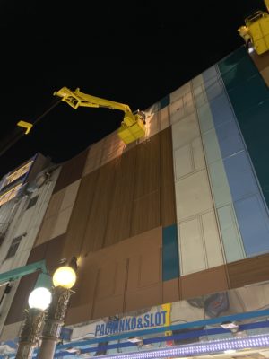 外壁（北面）_工事中1